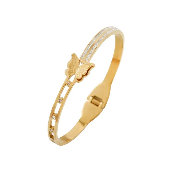Gold_Elegant_Butterfly_Glow_Bracelet_For_Women