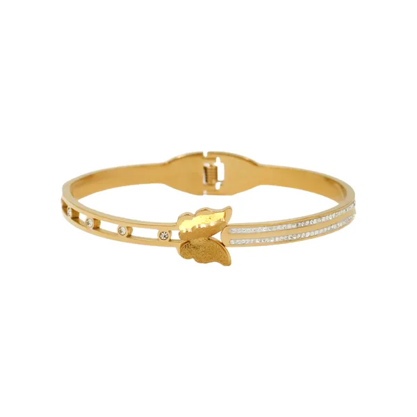 Gold_Elegant_Butterfly_Glow_Bracelet_For_Women