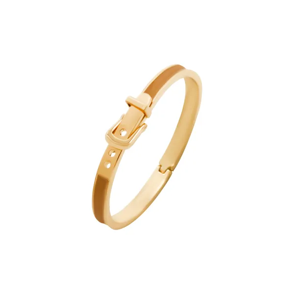 Gold_Gold_Tone_Buckle_Style_Bracelet_For_Women