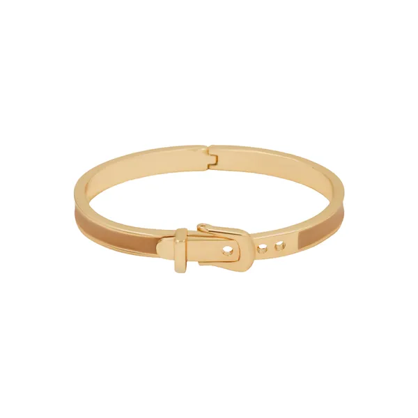 Gold_Gold_Tone_Buckle_Style_Bracelet_For_Women