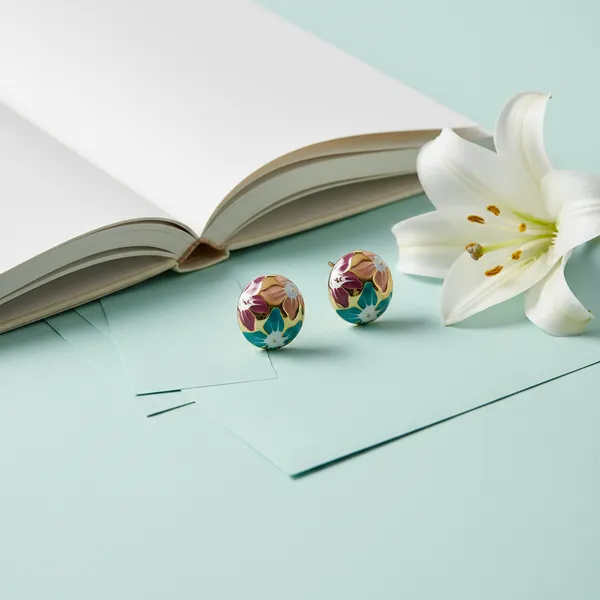 Multicolor_Blossom_Aura_Oval_Studs_For_Women