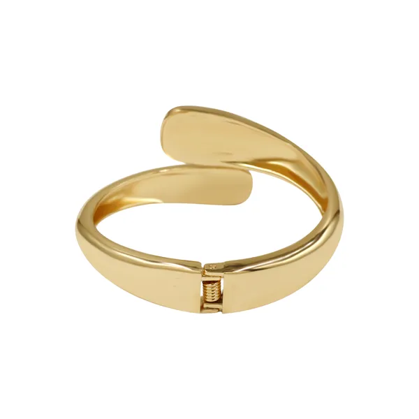 Gold_Eloria_Modern_Sculpted_Wrap_Style_Gold_Finish_Bracelet_For_Women
