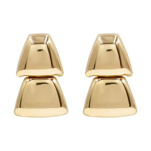 Gold_Modern_Luxe_Sculpted_Drop_Earrings_For_Women