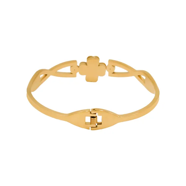 Gold_Midnight_Clover_Luxe_Gold_Tone_Bangle_For_Women