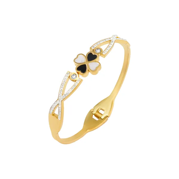 Gold_Midnight_Clover_Luxe_Gold_Tone_Bangle_For_Women