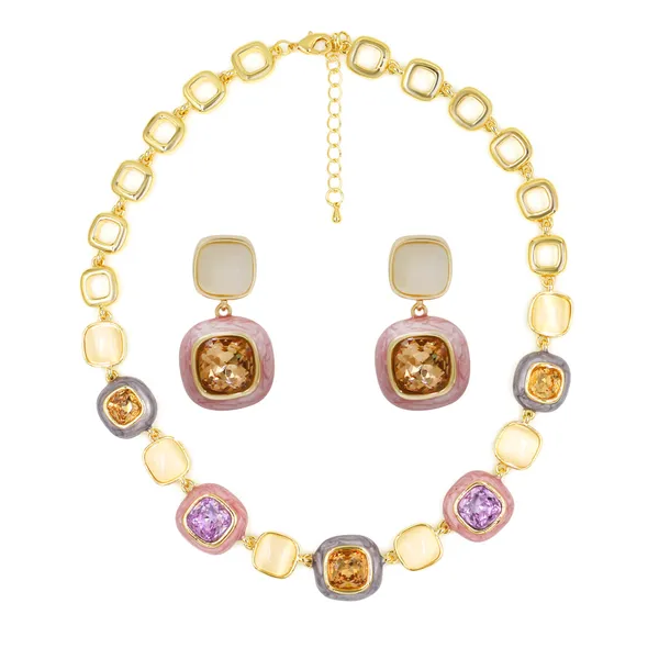 Gold_Pastel_Radiance_Statement_Ensemble_For_Women