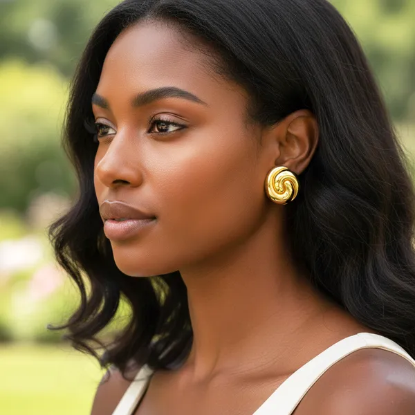Gold_Classic_Radiance_Gold_Tone_Earrings_For_Women