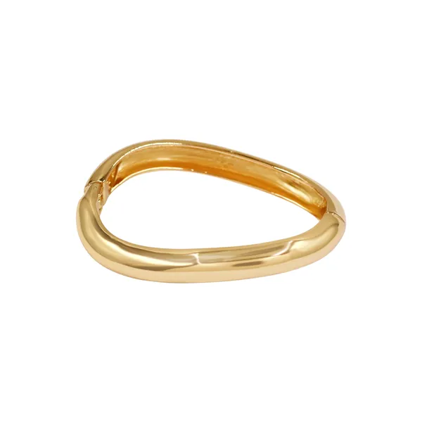 Gold_Aurelia_Luxe_Gold_Tone_Dome_Bangle_For_Women