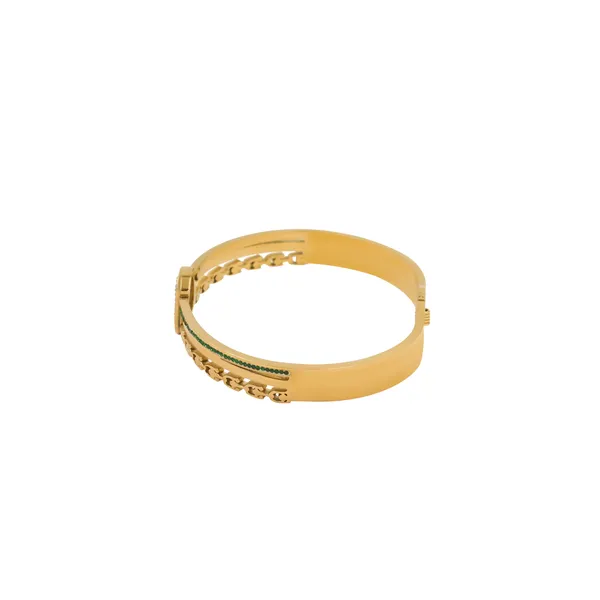 Gold_Royal_Bloom_Gold_Tone_Bangle_For_Women
