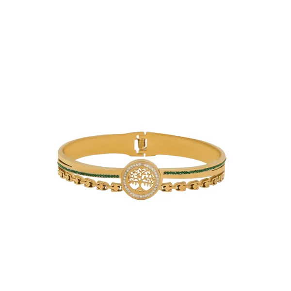 Gold_Royal_Bloom_Gold_Tone_Bangle_For_Women
