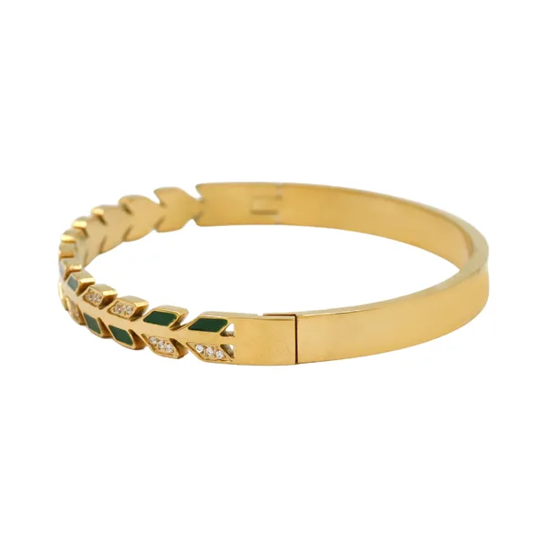 Gold_Verdant_Royalty_Gold_Tone_Bangle_For_Women