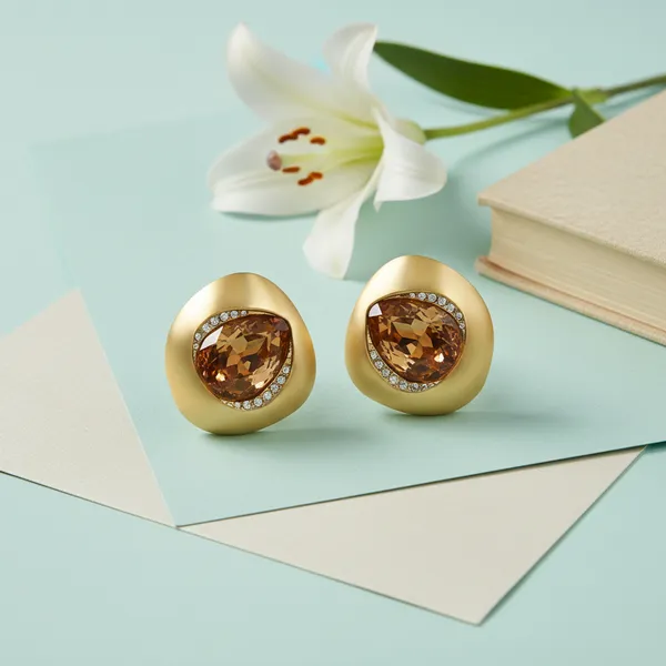 Gold_Imperial_Glow_Designer_Studs_For_Women