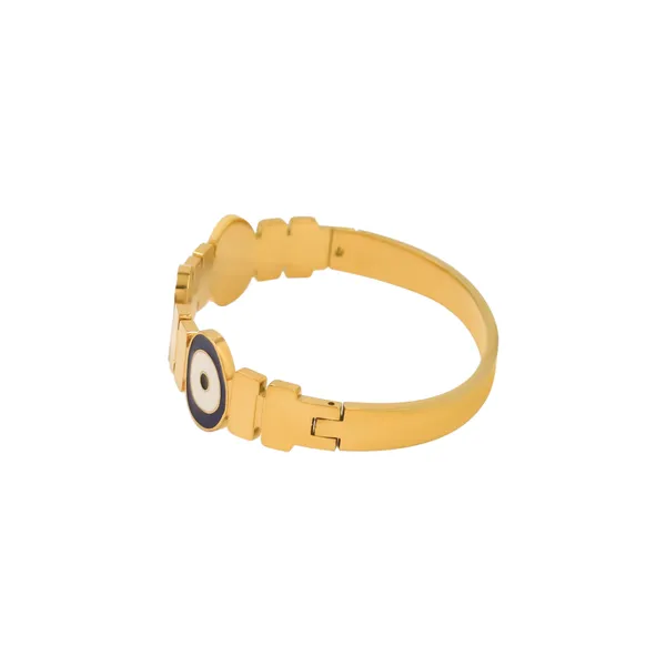 Gold_Prestige_Enamel_Signature_Bangle_For_Women
