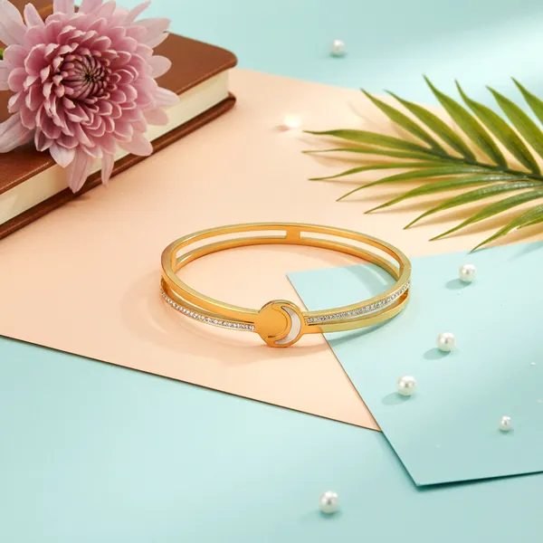 Gold_Celeste_Crescent_Gold_Tone_Bangle_For_Women