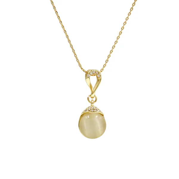 Gold_Brass_And_Mixed_Alloy_Necklace_For_Women