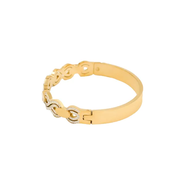 Gold_Royal_Loop_Designer_Bangle_For_Women