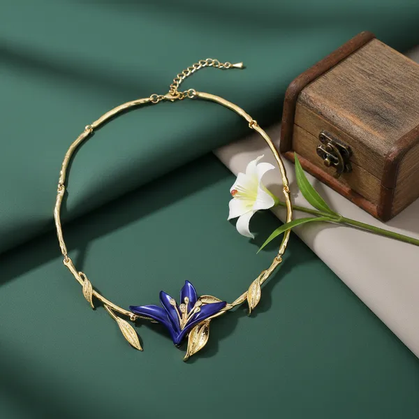 Gold_And_Blue_Midnight_Bloom_Luxe_Set_For_Women