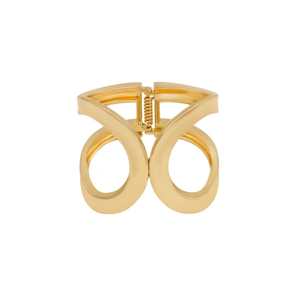 Gold_Twin_Arc_Gold_Tone_Statement_Cuff_For_Women