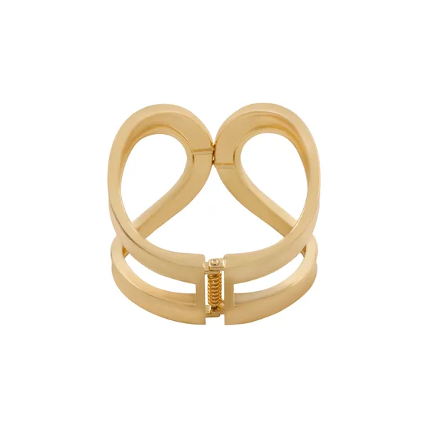 Gold_Twin_Arc_Gold_Tone_Statement_Cuff_For_Women