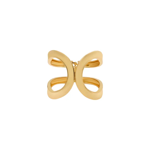 Gold_Twin_Arc_Gold_Tone_Statement_Cuff_For_Women
