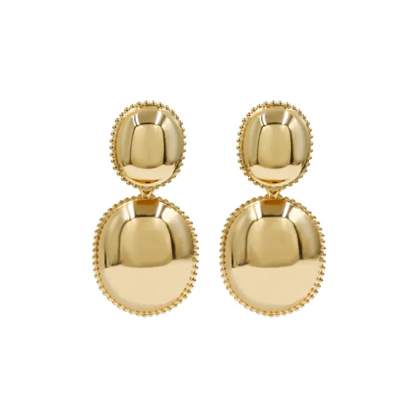 Gold_Imperial_Oval_Drop_Earrings_For_Women