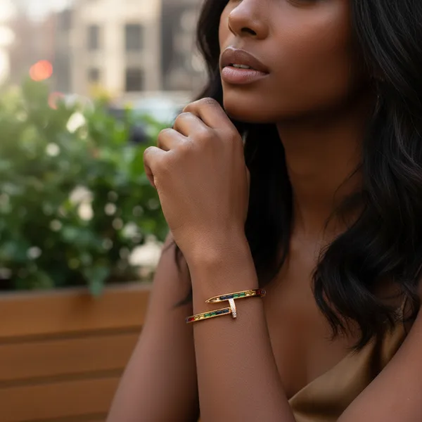 Gold_Royal_Spectrum_Signature_Bracelet_For_Women
