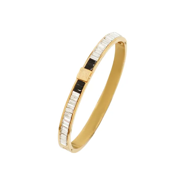 Gold_Eternal_Love_Crystal_Bangle_For_Women