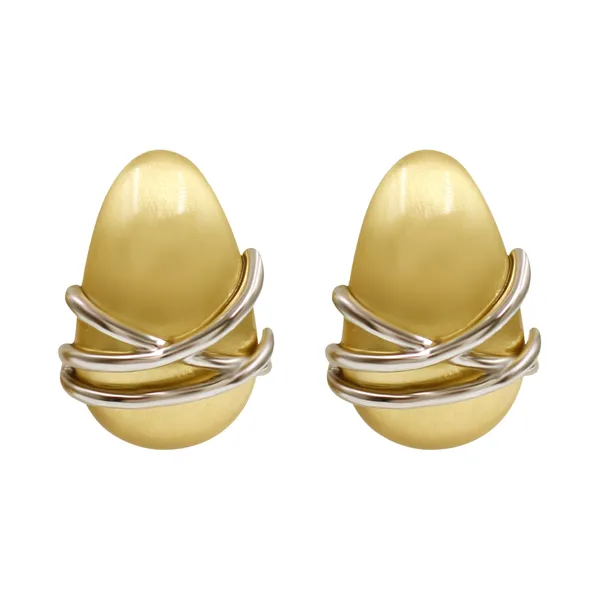 Gold_And_Silver_Signature_Curve_Statement_Earrings_For_Women