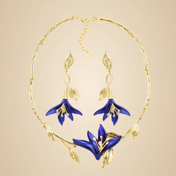 Gold_And_Blue_Midnight_Bloom_Luxe_Set_For_Women