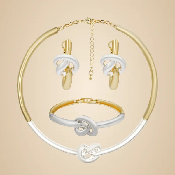 White_And_Gold_Signature_Harmony_Dual_Tone_Collection_For_Women