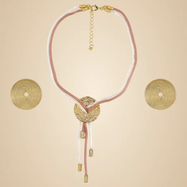 Gold_Radiant_Fusion_Luxe_Necklace_Set_For_Women