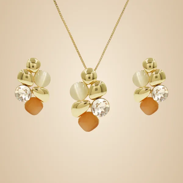 Gold_Brass_And_Mixed_Alloy_Necklace_For_Women