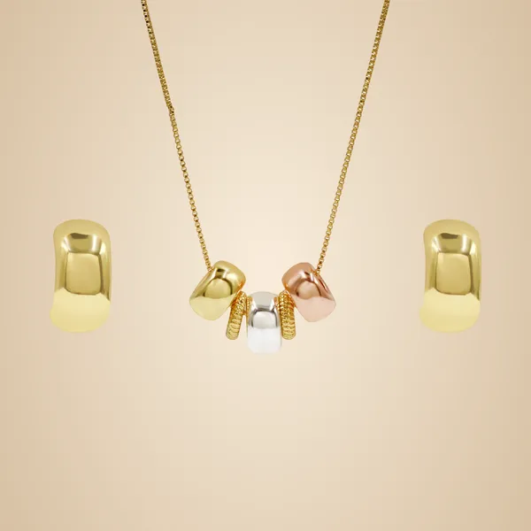 Gold_And_Silver_Brass_And_Mixed_Alloy_Necklace_For_Women