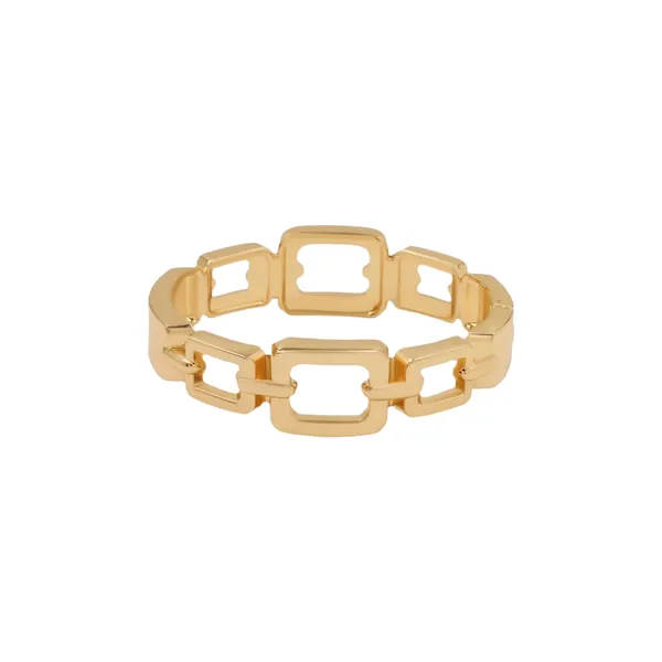 Gold_Luxe_Rectangular_Link_Gold_Tone_Bracelet_For_Women