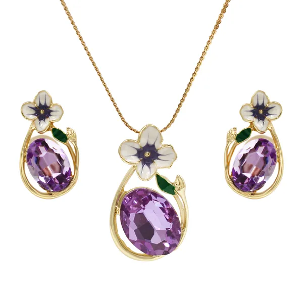 Gold_Brass_And_Mixed_Alloy_Necklace_For_Women