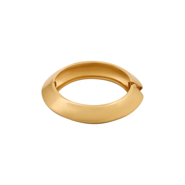 Classic_Dome_Gold_Tone_Bangle_For_Women