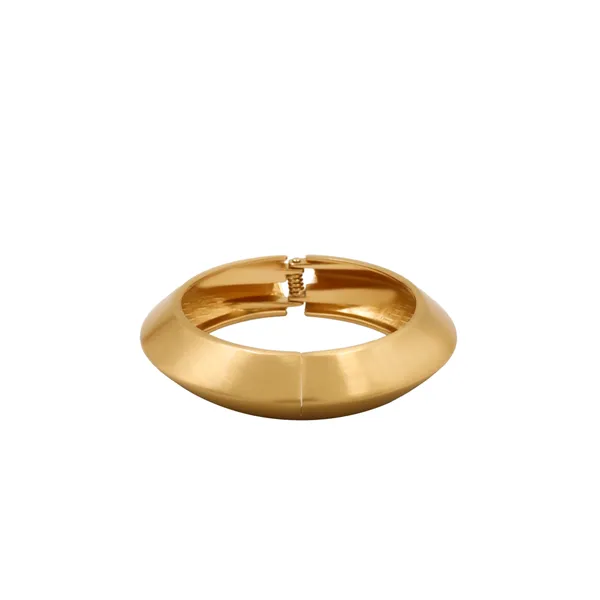 Classic_Dome_Gold_Tone_Bangle_For_Women