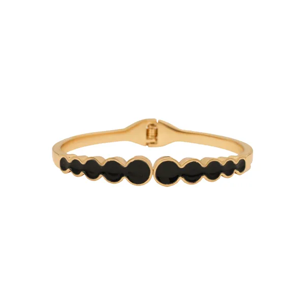 Black_And_Gold_Midnight_Luxe_Gold_Tone_Designer_Bangle_For_Women