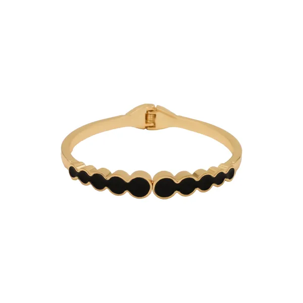 Black_And_Gold_Midnight_Luxe_Gold_Tone_Designer_Bangle_For_Women
