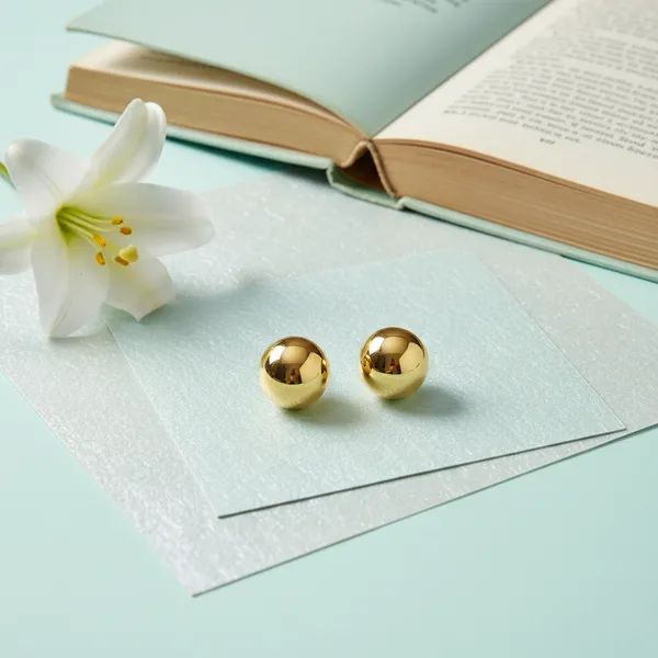 Gold_Signature_Sphere_Luxe_Earrings_For_Women