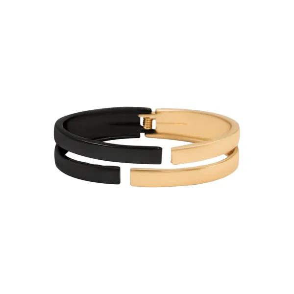 Black_And_Gold_Obsidian_Curve_Luxe_Bangle_For_Women