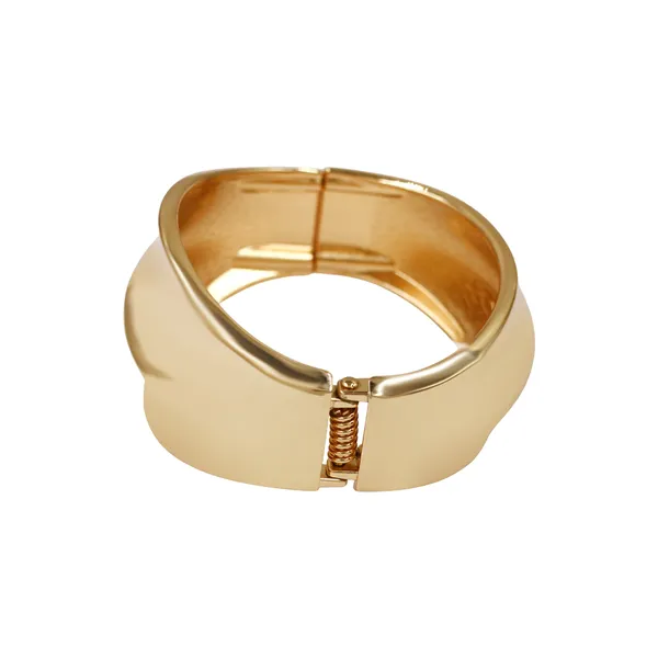 Gold_Aurielle_Sculpted_Gold_Tone_Bangle_For_Women