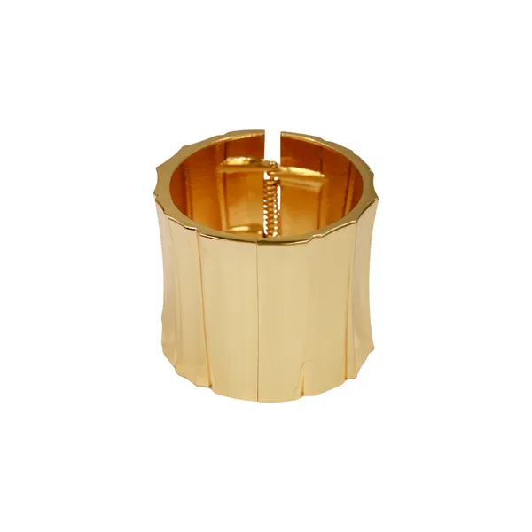 Gold_Regal_Wave_Luxe_Cuff_For_Women