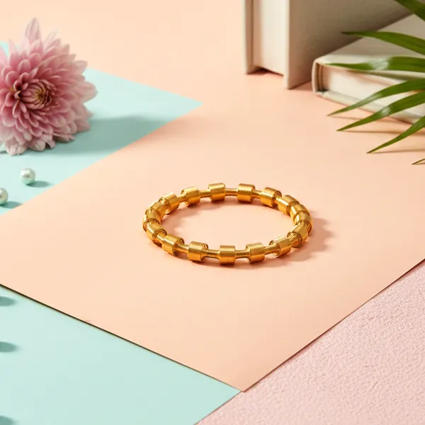 Gold_Regalia_Structured_Gold_Tone_Bangle_For_Women