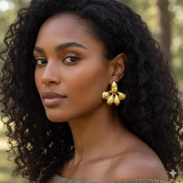 Gold_Sculpted_Bloom_Luxe_Earrings_For_Women
