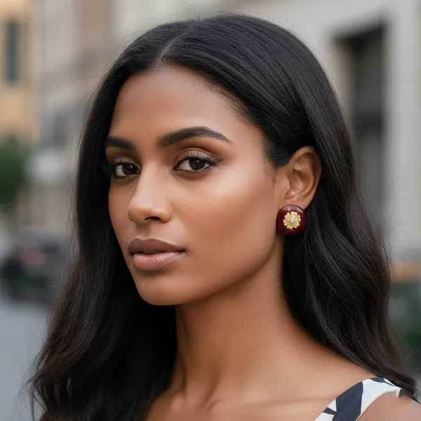 Ruby_And_Gold_Luxe_Ruby_Radiance_Round_Studs_For_Women