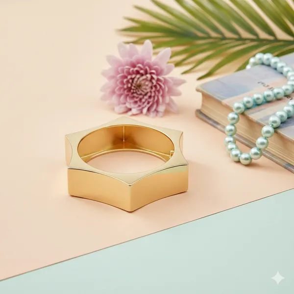 Gold_Imperial_Edge_Statement_Bangle_For_Women