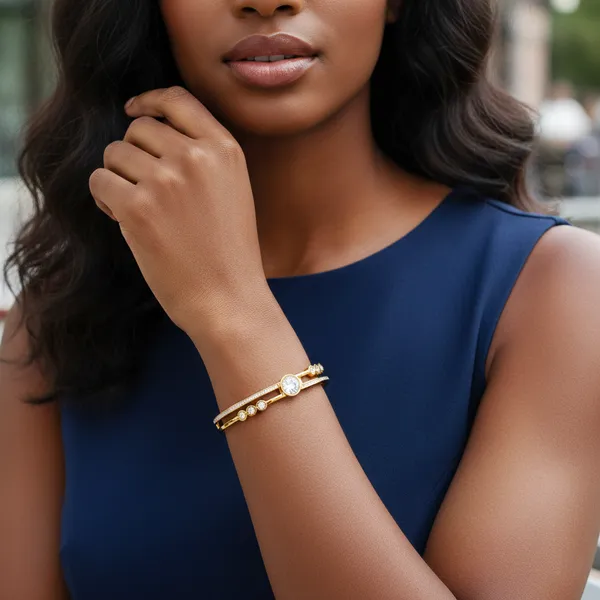 Gold_Imperial_Halo_Statement_Bracelet_For_Women