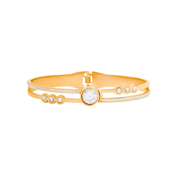 Gold_Imperial_Halo_Statement_Bracelet_For_Women