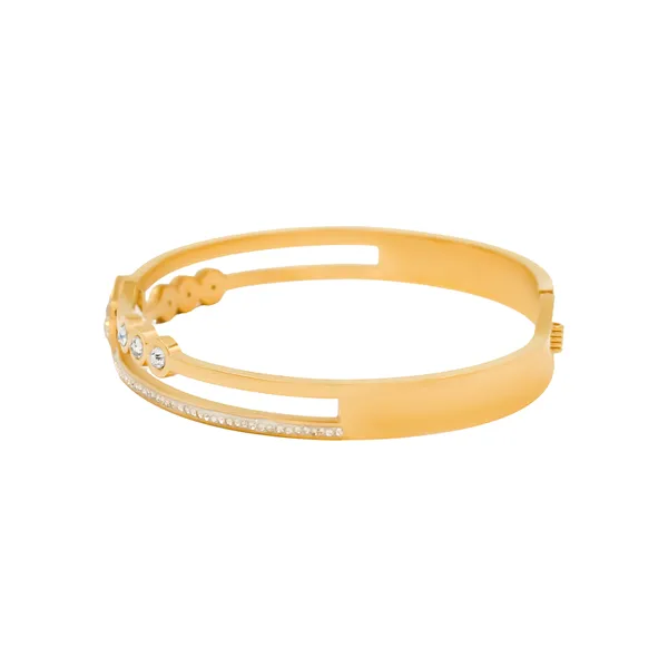 Gold_Imperial_Halo_Statement_Bracelet_For_Women